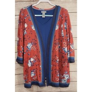 Catherines Attached Tank/Cardigan Set 18/20